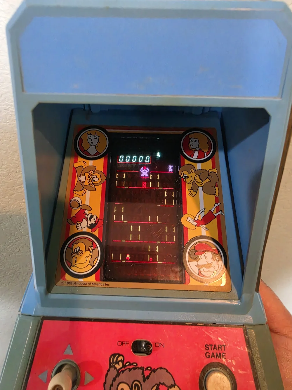 Donkey Kong Tabletop Arcade - Blue